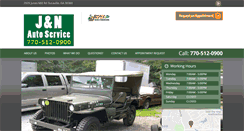 Desktop Screenshot of jandnautoservice.com